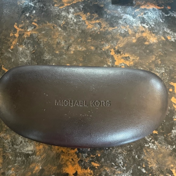 Michael Kors leather glasses case